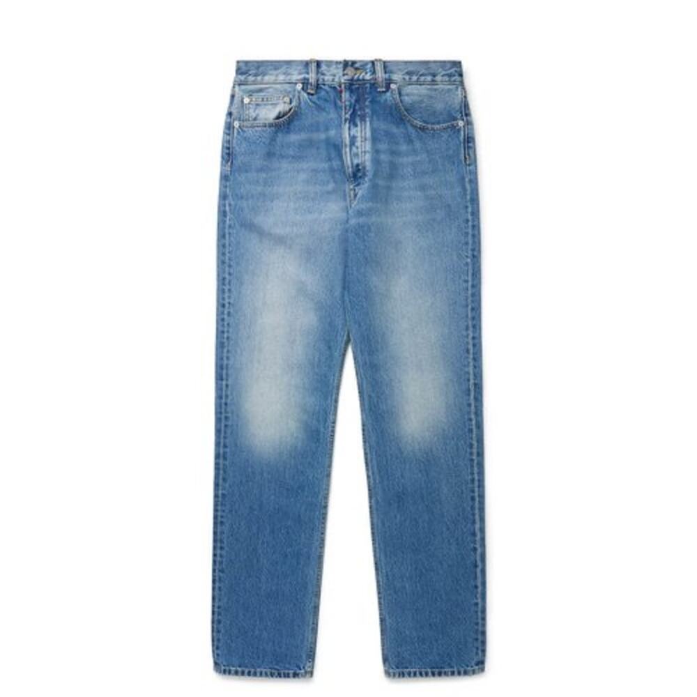 Maison Margiela Men's Straight Leg Denim Pants Size 33x36